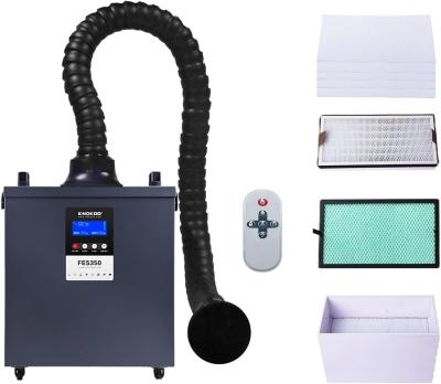 China FES350 Laser Fume Extractor With HEPA / Activated Carbon Filtration for sale