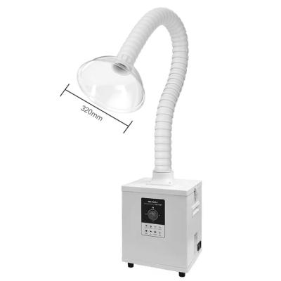 China FES150 All White Hair Salon Fume Extractor Machine For Clean Air for sale