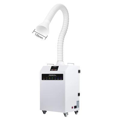 China KNOKOO FES350PRO Dental Fume Extractor White Soldering Fume Purification Equipment for sale