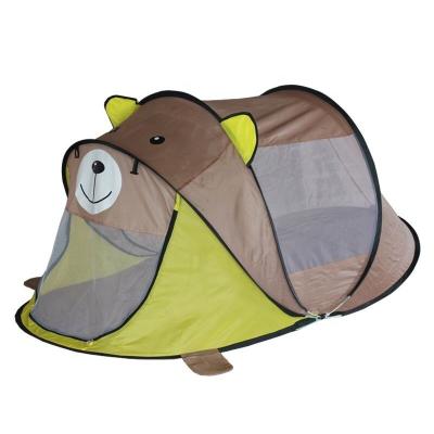 China Soft Cheap Animal Design Soft Animal Design Bear Sound Toy RTS Bear Sound Play Tent Cute Baby Play Tent Outdoor Indoor Beach Tent for sale