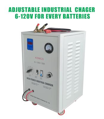 China Heavy Duty Industrial Battery Chargers 5-150A 80V 96V Three Phase for sale