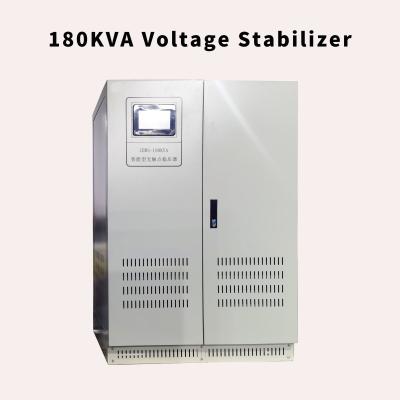 China Three Phase SVC 180kva 200kva 250kva 300kva Automatic Voltage Stabilizer Pure Copper Wire 380V/220V Output Voltage for sale