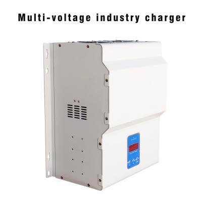 China Multifunctional Industrial Battery Charger With LCD Display And Overvoltage / Overcurrent Protection for sale