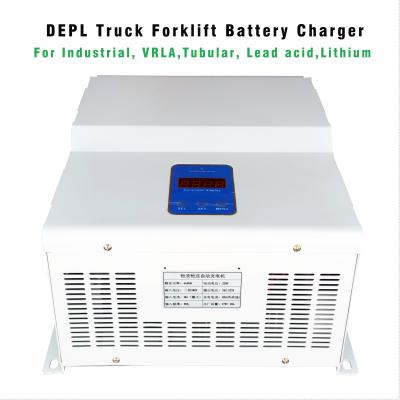 China 10 15 20 Bank Power Industrial Battery Fast Charger 6400W With Customized Output Current for sale