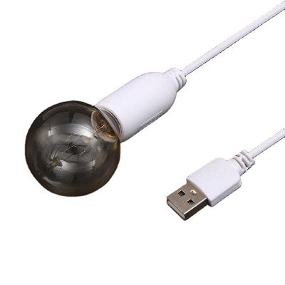 China USB DC Outdoor Hanging Camp Lamp LED Bulb Warm Brightness LED Bulb for Adapter Power Bank with Switch Cord Smart Camp Light for sale