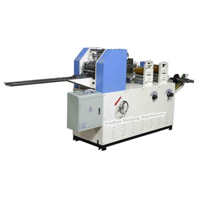 China New factory ideas for small business napkin paper making machine with color printing for sale