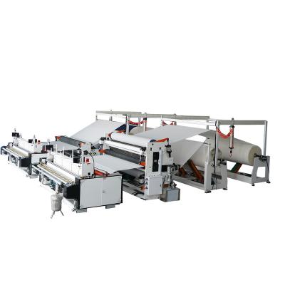 China To produce custom toilet paper roll napkin making machine tissue paper toilet paper and tissue paper making machine delivery to Guangzhou for sale