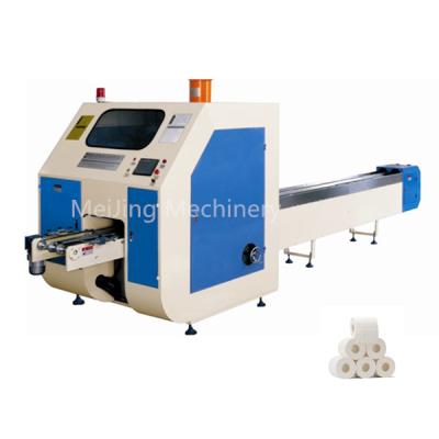 China Hot Selling Toilet Paper/Kitchen Napkin Roll Machine Automatic Paper Strip Saw For Toilet Paper Automatic Toilet Paper Cutting Machine for sale