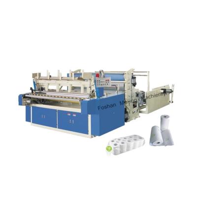 China Production of color and small kitchen towel Canton factory direct sale laminated toilet paper making machine toilet paper tissue paper making machine for sale