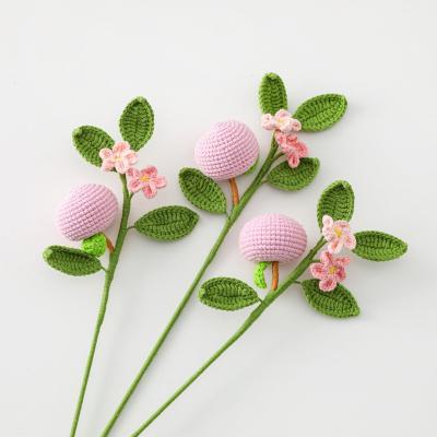 China Wool Chat New Listing Peach Blossom Peach Hook Peach Bouquet for sale