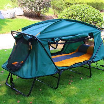 China Durable Affordable Outdoor Tent Bed Off Ground Camping Tent Privacy Bed Automatic Open Tent for sale