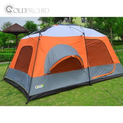 China Extended Type Large Double 8 Person Camping Tents For Events Family Glamping Tents for sale