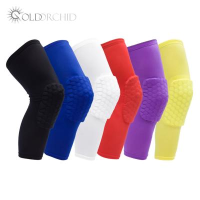 China Eco-friendly Custom Made Women Sport Knee Pad Fashionable Colorful Men Brace for sale