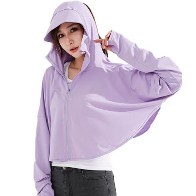 China Quick-drying long sleeve women sports clothing convenient skin clothes sports hike and sun protection camping carry for sale