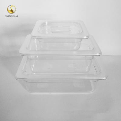 China Wholesale European Style Full Arrange Hotel Restaurant High Quality PC GN Pan for Food Container for sale