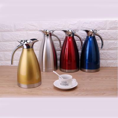 China Sustainable Stainless Steel Vacuum Insulated Thermal Coffee Carafe, 57 oz. with compliments to the chef for sale