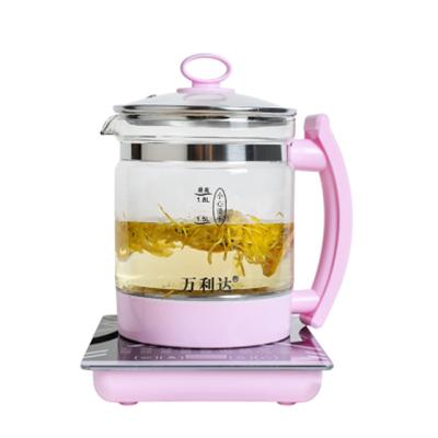 China Multi-function pot multi-function automatic thickening health glass hotel borosilicate flower teapot, tea maker, gift teapot for sale