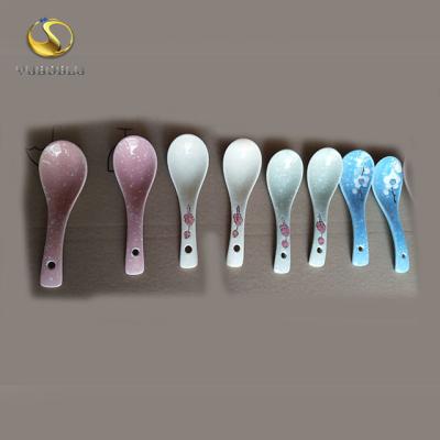 China Wholesaler Viable Cheap Price Supplier China Amazon Porcelain Small Spoon In Different Shapes for sale