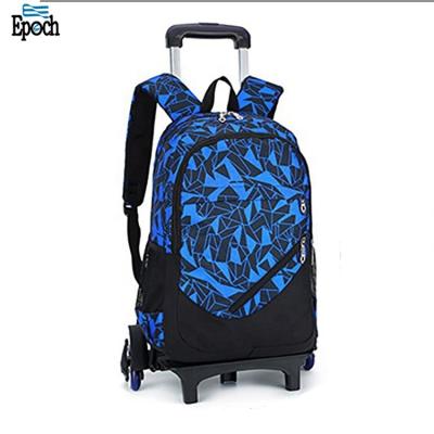 China Hot Selling Blank Sublimation Trolley Blank School Bag Custom Trolley Custom Breathable School Bag for sale