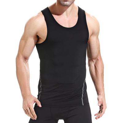 China 2021 New Arrival Fitness Sports Breathable Tank Top For Gym Outdoor Vest Men's Fashion Sleeveless T-shirt for sale