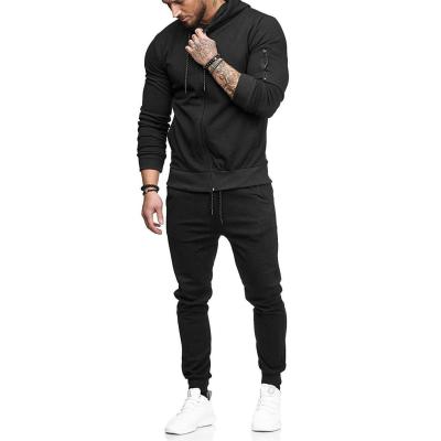 China Customized Cotton High Quality Breathable Hoody For Men Workout Activewear Fitness Gym Set Breathable Sportswear for sale