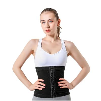 China 2021 New Gently Waist Belt Sauna Slimmer Suit Sweat Belt Workout Body Shaper Waist Trainer For Women for sale