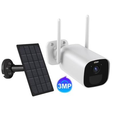 China 100% Face Detection China Factory Price Solar Battery HD 3MP Outdoor Mini Wireless CCTV Camera Solar Powered Wifi Camera for sale