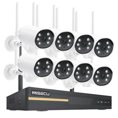 China PAN-TILT Techage Wireless Camera System 8channel CCTV IP IP66 Ptz Wifi Outdoor Camera Set Surveillance 3MP Nvr Kit for sale