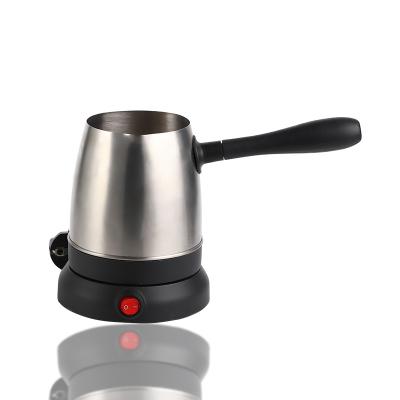 China WITH LID Mini Turkish Coffee Maker Electric Stainless Steel 600W 0.5L Household Wholesale New for sale