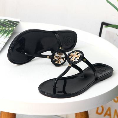 China 2022 Fashion Trend Designer New Fashion Hot Selling Female Shoes Flat Sandals For Women And Ladies for sale