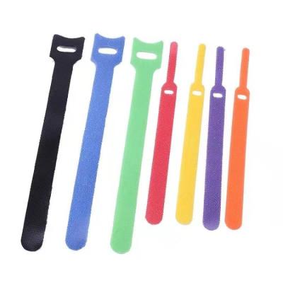 China Durable Manufacturer Custom Self Adhesive Velcroes Hook And Loop Fastener Strap for sale