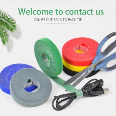 China Sustainable China Hook And Loop Tape Export Factory With Back To Back Link for sale