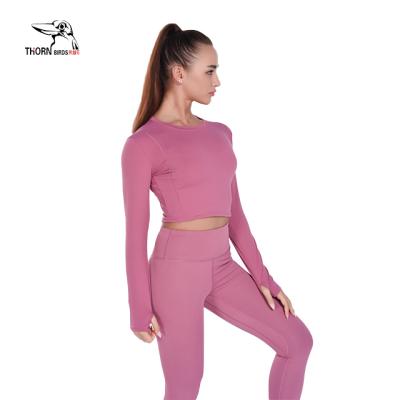 China Breathable Wholesale Running Fitness Clothing Sportswear Women Training Wear for sale