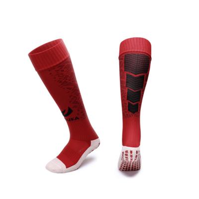 China 2019 ZHOUKA Tops Sustainably Selling Mens Socks Long Hog Fabric High Quality Sweat-absorbent Football Soccer Men Hogs Sport for sale