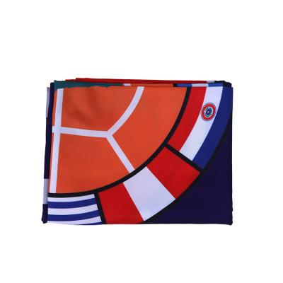 China Custom Sports Design ZHOUKA Soccer Flag Soccer Flags for sale