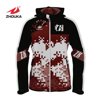 China Teamwear Custom Printing Reflective Anorak Jackets Set High Quality Anorak Uniform Design for sale