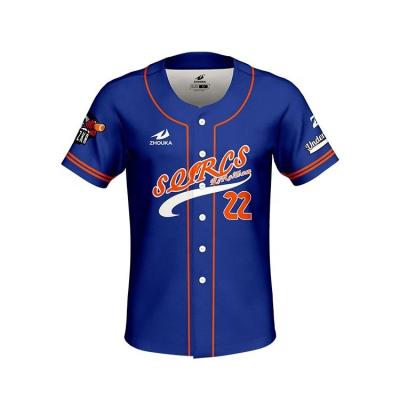 China China Antibacterial Wholesale Custom Mens Baseball Jersey Plain Fabric for sale