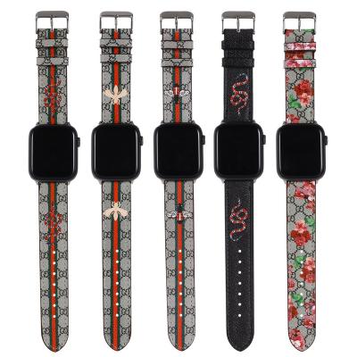 China Fashion. hot sport newcomer designer Watch Band For I Watch Luxury Genuine Leather Watch Straps For Apple for sale