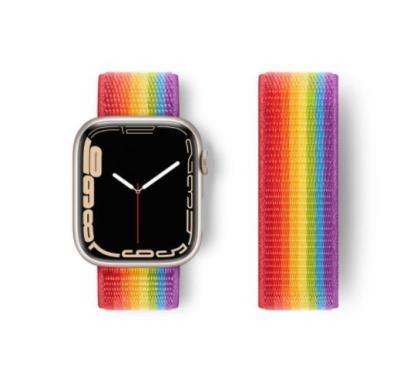 China Fashion. Factory Direct Sale 38Mm 42Mm 40Mm 44Mm Sport Nylon Bands Compatible With FOR Apple Watch for sale