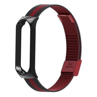 China Stainless Steel Strap For Xiaomi MI Band 6 4 5 Wrist Metal Strap Screwless Stainless Steel MIband For MI Band 4 3 5 Strap Pulseira Wristbands for sale