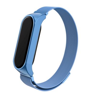 China Stainless Steel Metal Milanese Strap For Xiaomi MI Band 5 3 Stainless Steel MIband 4 Wristband Metal Strap For MI Band 4 3 MI 5 Strap Wristbands for sale