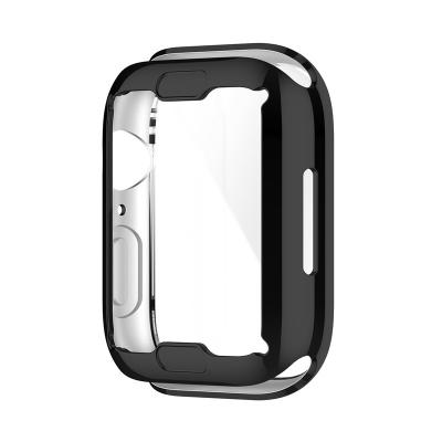 China Full Coverage 41Mm 45Mm Luxury Transparent Watch Durable Waterproof Hot Selling Protective Case For Apple for sale