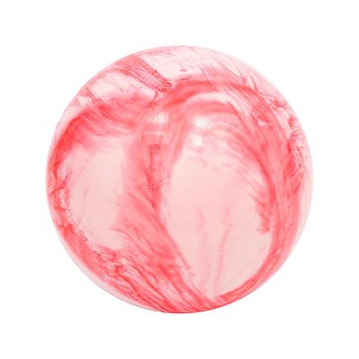 China Toy Yexi Gym Exercise Fitness Inflatable Cloud Yoga Ball Rainbow Color Inflatable Pilates Plastic Ball PVC Marbleized Bouncy Ball Red AQ8M806 en venta