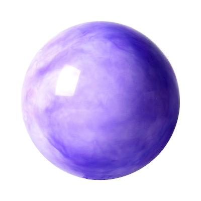 China Toy Yexi Inflatable Cloud Colorful Ball AQ8M805 Purple Rhythmic Gymnastics Ball PVC Rainbow Gym Pilates Custom Inflatable Ball en venta