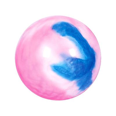 China PVC Customized Gym Pilates Ball AQ8M809 Anti Burst Rhythmic Pink Cloud Gym Ball Toy Yexi Inflatable PVC Rainbow Inflatable Yoga Ball en venta