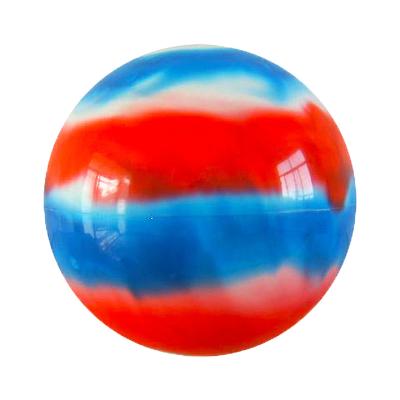 China Toy Yexi Custom Size Color Cheap Rhythmic Gymnastics Ball AQ8M810 Fitness Gym Yoga Ball PVC Rainbow Cloud Pilates Inflatable Bouncy Ball Red AQ8M810 for sale