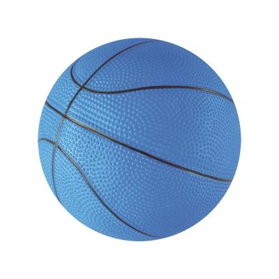 China Toy Yexi Wholesale Children Inflatable 2/3 Plastic Ball Toy AQ8F802 Blue Inflatable Kids Toy Baby Ball Basketball Mini Size en venta