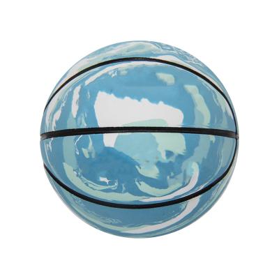 중국 Sports Toy Yexi 60mm Mini Balls for Kids Rubber Basketball for Kids Sports Toys High Hollow Blue Bouncing Ball AQ8F806 Balls 판매용