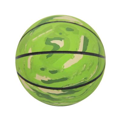 China Toy Yexi Kids Sports Toys Ball Bouncing Balls Natural Rubber Basketball Squash Hollow Strain Balls AQ8F812 4 Pcs By Gift Box for sale