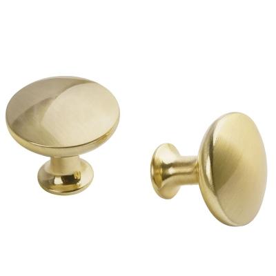 China European Style Simple Easy Installation Mushroom Round Furniture Handle Drawer Cabinet Pull Zinc Alloy Knob for sale